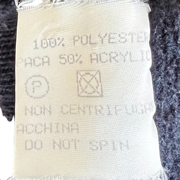 Silvy Walking Quarter Zip Alpaca Wool Pullover Size Medium - Picture 4 of 12